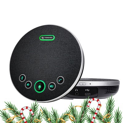 Kannettava USB-langaton Bluetooth-kokousmikrofoni ja BT-kaiutin