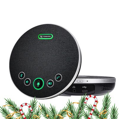 Kannettava USB-langaton Bluetooth-kokousmikrofoni ja BT-kaiutin